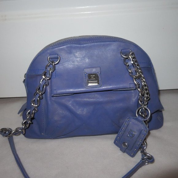 Olivia Harris Le Ti Chain Strap Small Bowler Bag - Picture 3 of 15